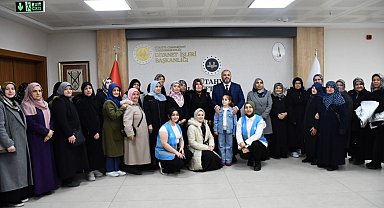 Kütahya'da özel öğrencilerden anlamlı ziyaret