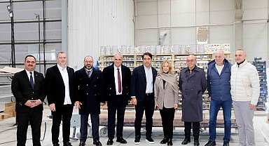 KUTSO Yönetim Kurulu'ndan Kütahya OSB yatırımcısına ziyaret