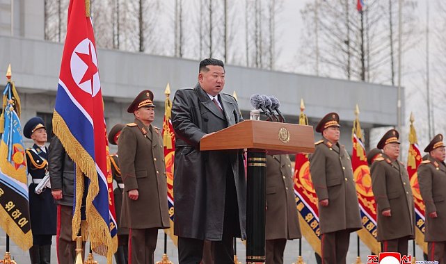 Kuzey Kore lideri Kim, Kursk cephesinden dönen askerlerini devlet nişanı ile onurlandırdı