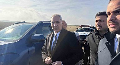 Libya'dan gelen askeri heyet uçak kazasının yaşandığı bölgede