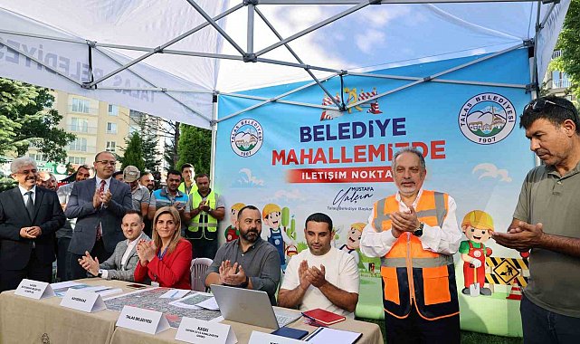 Mahalle Mahalle Talas'ta hizmet yolculuğu tamamlandı