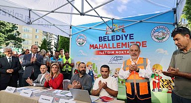 Mahalle Mahalle Talas'ta hizmet yolculuğu tamamlandı