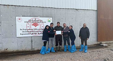 Mahmudiye'nin ilk ari işletmesi sertifikalandırıldı