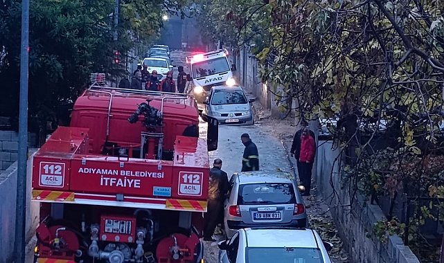 Mahsur kalan AFAD'ı itfaiye ekipleri kurtardı