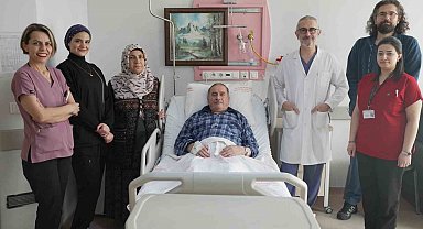 Malatya'da aort yırtığı kapalı yöntemle onarıldı