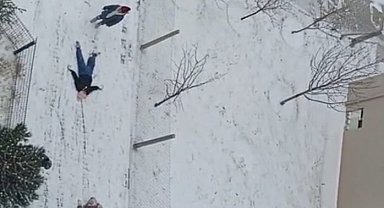 Malatya'da kar tatili çocukları sevindirdi