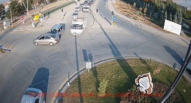 Malatya'da kazalar KGYS kameralarına yansıdı