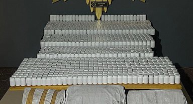 Malatya'da uyuşturucu operasyonu: 75 bin 376 adet sentetik ecza ele geçirildi