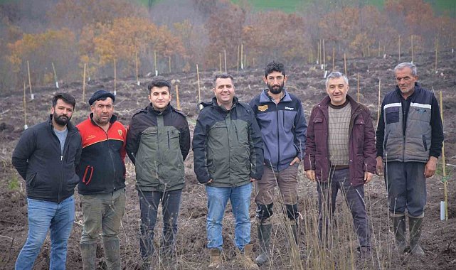 Manyas'ta orman köylüsüne gelir getirici ağaçlandırma
