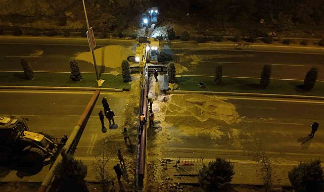 Mardin'de içme suyu projesinde kritik bir aşama daha tamamlandı