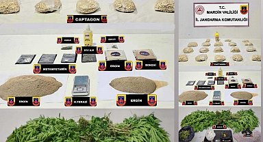 Mardin'de uyuşturucu operasyonunda 5 şüpheli tutuklandı