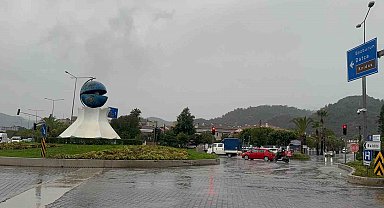 Marmaris'te son 24 saatte 60 kilogram yağış düştü