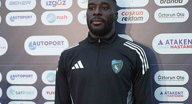 Massadio Haidara: "Karagümrük zor maç olacak"