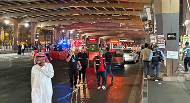 Mekke'de ring otobüsü Mahbes'ül Cin'de Türk kafilesine çarptı: 1 ölü, 2 yaralı