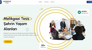 Melikgazi'de tüm sosyal tesisler tek bir dijital platformda toplandı