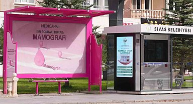 Meme kanserine karşı farkındalık projesi: 'Bir sonraki durak: Mamografi'
