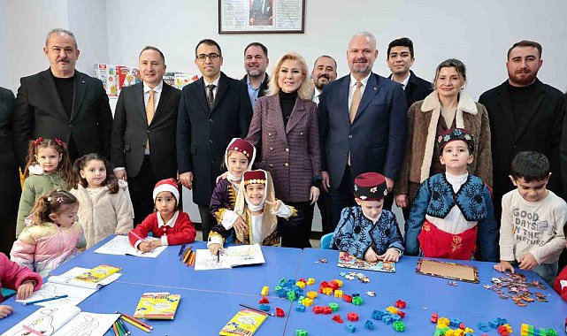 Menemen Belediyesi Seyrek Anaokulu coşkulu törenle açıldı