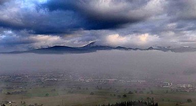 Menteşe Karabağlar yaylasında kartpostallık sabah