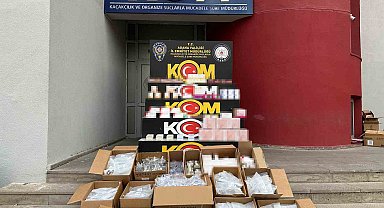 Merdiven altı muayenelerden 4 bin 655 kaçak ilaç ele geçirildi