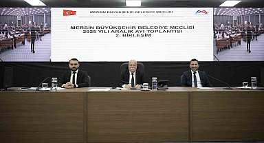 Mersin Büyükşehir Belediye Meclisinde 20 madde görüşüldü