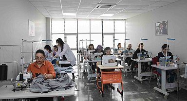 Mersin'de giyim üretim kurslarına büyük ilgi