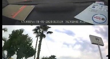 Mersin'de makas atan sürücü gözaltına alındı