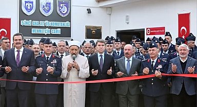 Merzifon 5'inci Ana Jet Üssü'nde Mehmetçik Camii'nin açılışı yapıldı