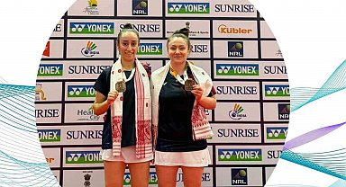 Milli badmintoncular Erçetin ve İnci'den Guwahati Masters'ta bronz madalya