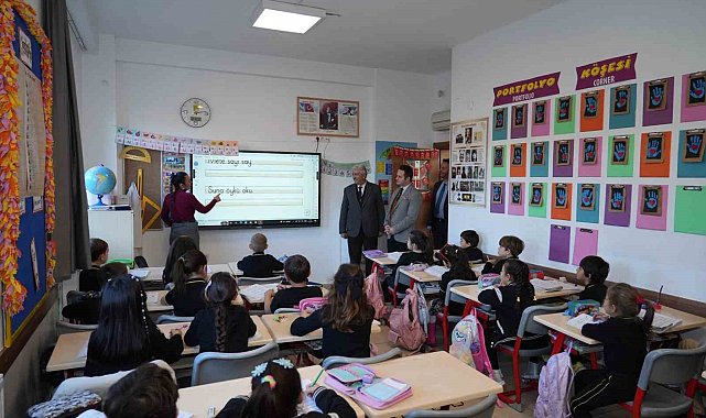 Milli Eğitim Müdürü Çay, Muğla Teknoloji Koleji'nde incelemelerde bulundu