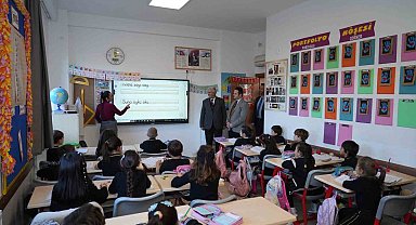 Milli Eğitim Müdürü Çay, Muğla Teknoloji Koleji'nde incelemelerde bulundu