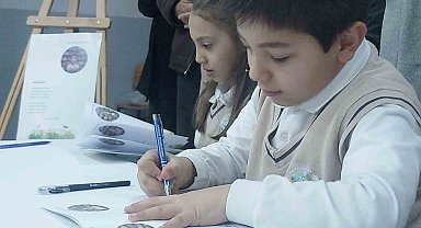 Minik yüreklerden arkadaşlarına destek