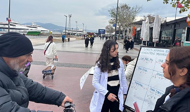 Mudanya Üniversitesi öğrencileri sağlık için seferber oldu