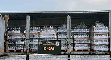 Muğla'da 4 ton 737 litre sahte alkol ele geçirildi