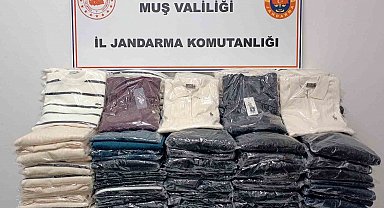 Muş'ta 1 milyon 820 bin TL'lik sahte ürün ele geçirildi