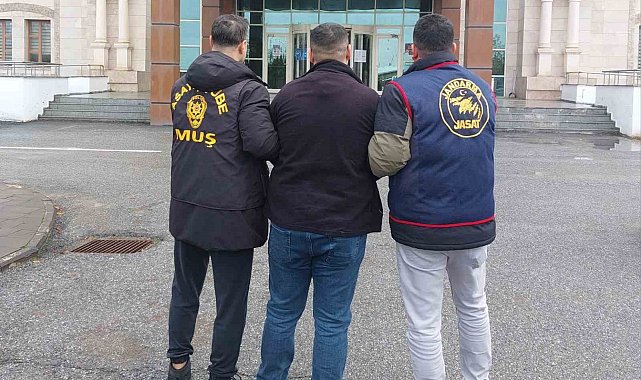 Muş'ta 20 yıl kesinleşmiş hapis cezası bulunan hükümlü JASAT tarafından yakalandı