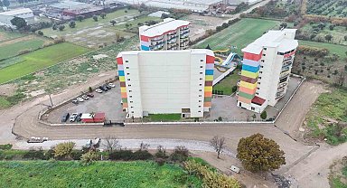 Nazilli Belediyesi'nden Yeşil Mahalle'ye 5 bin metrekarelik yol yatırımı