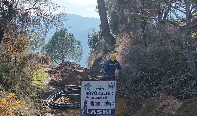 Nazilli ve Bozdoğan'da altyapı çalışmaları sürüyor