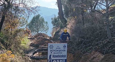 Nazilli ve Bozdoğan'da altyapı çalışmaları sürüyor