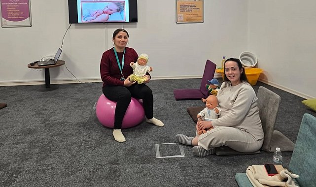 Nazilli'de gebe okulunda eğitimler sürüyor