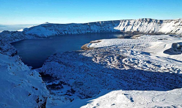 Nemrut, Van Gölü ve Süphan'da kışın en güzel hali