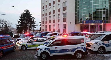 Nevşehir'de emniyet ve jandarmaya 184 yeni araç