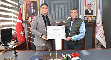 Niğde Süt Üreticileri Birliği'ne 1. Derece Tarımsal Örgüt belgesi