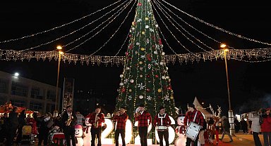 Nilüfer'de yeni yıl coşkusu başladı