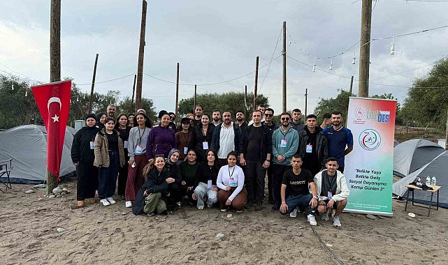 NÖHÜ'nün 'Birlikte Yaşa Birlikte Geliş' kamp günleri Mersin'de gerçekleşti