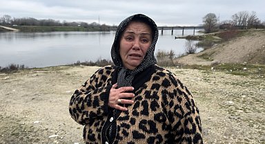 Oğlu nehirde kaybolan annenin 4 gündür gözü yaşlı bekleyişi