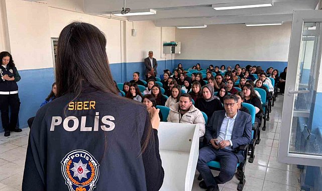 Öğrenci ve öğretmenlere polisten eğitim