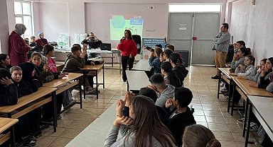 Öğrencilere balık ve deniz ürünleri tanıtıldı