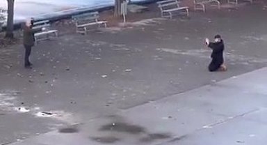 Okul bahçesindeki rehine krizinde baba serbest bırakıldı, şantajcı tutuklandı