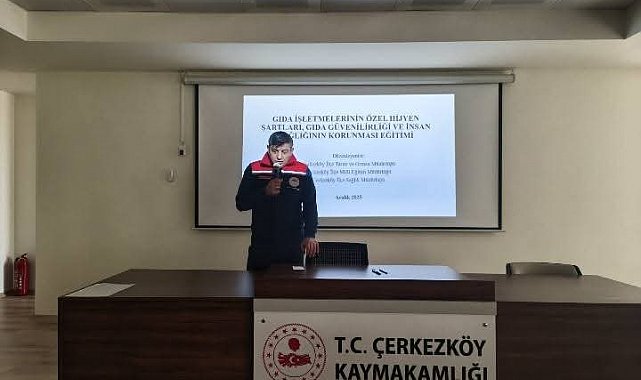 Okul kantinlerine yönelik hijyen eğitimi düzenlendi