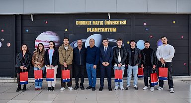 OMÜ'de UyumFest'25'te derece alan öğrencilere özel gezi